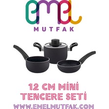 Emel 12 cm Mini Tencere Seti