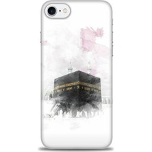 iPhone Se 2020 Kılıf Hd Baskılı - Kabe + 9h Nano Ekran Koruyucu