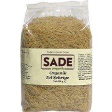 Sade Organik Tel Şehriye 500 gr