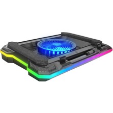 Rampage Cyclone S49 Rgb Fanlı 14"-19'' LED Ekranlı Notebook Soğutucu