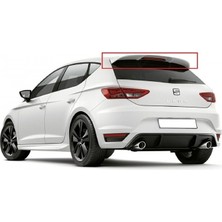 X Power Tuning Seat Leon 2012-2019 Plastik Parlak Siyah Boyalı Spoiler