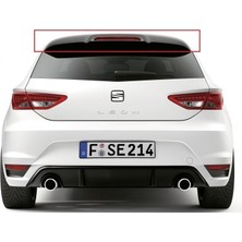 X Power Tuning Seat Leon 2012-2019 Plastik Parlak Siyah Boyalı Spoiler