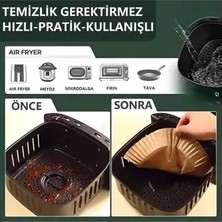 Melfxxl Fritöz Pişirme Kağıdı 50 Adet