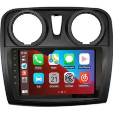 Dvnox Dacıa Sandero/Logan 2015-2018 Multimedya Navigasyon Usb Kamera Carplayer 6 Ram