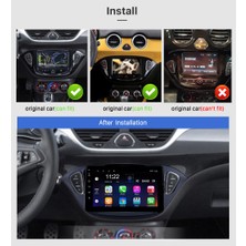 Necvox 2013+ Opel Adam/2014+ Corsa 2013+ Multimedya Navigasyon Usb Kamera Carplayer 6 Ram