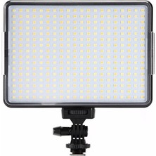 Pdx LED 320A, Video Kamera LED Işık Kuaför Salonları Için.+( Şarj ALETI+770MAH Batarya)