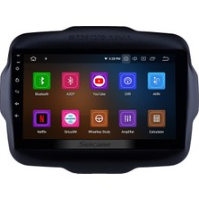 Fimex Jeep Renegade 2016-2018 Multimedya Navigasyon Usb Kamera Carplayer 6 Ram
