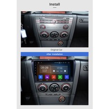 Necvox Mazda 3 2006-2012 Multimedya Navigasyon Usb Kamera Carplayer 6 Ram