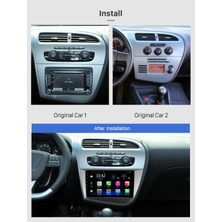 Necvox Seat Leon 2005-2012 Multimedya Navigasyon Usb Kamera Carplayer 4 Ram