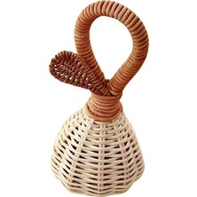 Hakici Rattan Bambu Çıngırak / Marakas Bebek Odası Dekoru