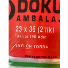 Doku Naylon Torba 2'lik