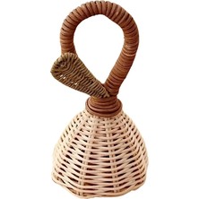 Hakici Rattan Bambu Çıngırak / Marakas Bebek Odası Dekoru