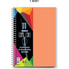 Spiralli Pp Kapak 7+3+1 275 Yaprak 11 Ayraçlı Defter