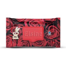 9 Paket Red Rose Islak Havlu Mendil 90 Adet Kapaklı Gül Kokulu