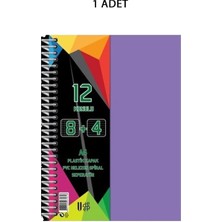 Spiralli Pp Kapak 8+4 300 Yaprak 12 Ayraçlı Defter