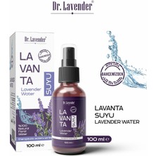 Dr. Lavender Organik Lavanta Suyu Doğal & Saf Cam Şişe Lavanta Hidrosolü 100 ml