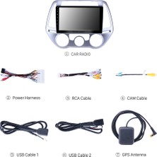 Necvox Hyundaı I20 (Manual Ac) 2008-2012 Multimedya Navigasyon Usb Kamera Carplayer