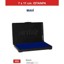 Sırdaş 952 Istanpa 7X11 Cm. Mürekkepli - (Mavi)