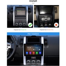 Navix Nıssan X-Traıl 2008-2012 Multimedya Navigasyon USB Kamera Carplayer 4 Ram