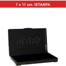 Sırdaş 952 Istanpa 7X11 Cm. Mürekkepli - (Siyah)