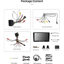 Necvox Fıat Ducato 2021-2023 Multimedya Navigasyon Usb Kamera Carplayer 6 Ram