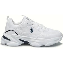 U.S. Polo Assn. Bob Wmn Beyaz Beyaz Kadın Sneaker