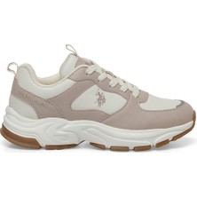U.S. Polo Assn. U.S.Polo Assn. 101812898 Sorley Bej Kadın Spor Ayakkabı