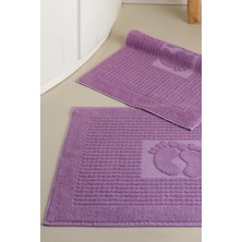 Zeynep Tekstil Mat | 2 Adet Ayak Havlusu, Banyo Paspası, Havlu Paspas