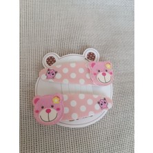 Efna Store Puantiye Desenli Hayvan Figürlü Çiftli Çıt Çıt Toka