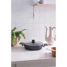 MaisonArt Pilav Tenceresi 26 cm Basık Tencere, Karnıyarık Tenceresi