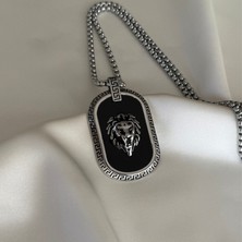 Laria Jewelry Büyük Aslan Figürlü Model Kolye