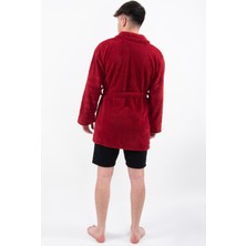 MaisonArt Rob | Wellsoft Peluş Erkek Sabahlık Polar | Robdeşambr | Bornoz