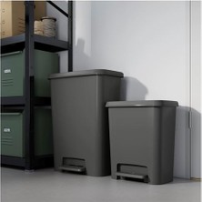 Ikea Knöckla Çöp Kutusu Koyu Gri 50 Lt