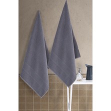 MaisonArt Royal | 70X140 cm 2'li  Banyo Havlu Seti, %100 Pamuklu Havlu Takımı