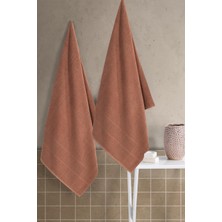 MaisonArt Royal | 70X140 cm 2'li  Banyo Havlu Seti, %100 Pamuklu Havlu Takımı