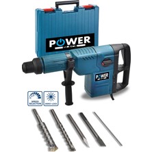 Power Black 6200 Watt Tam Profesyonel 3 Farklı Kullanım Özellikli 11 kg Kırıcı Delici Matkap