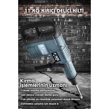 Power Black 6200 Watt Tam Profesyonel 3 Farklı Kullanım Özellikli 11 kg Kırıcı Delici Matkap