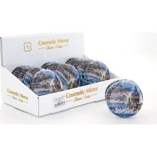 Taşlı Istanbul Tasarımı El Aynası Kalın ALK2488