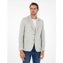 Pierre Cardin Erkek Gri Slim Fit Ceket 50292127-VR024