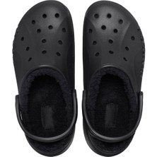 Cross Crocs Baya Platform Lined Clog Kadın Siyah Terlik 208708-001