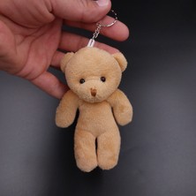 Ayıcık Anahtarlık Sütlü Kahve Renk 11CM