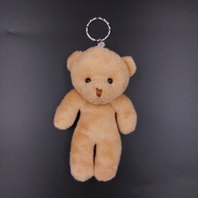 Ayıcık Anahtarlık Sütlü Kahve Renk 11CM