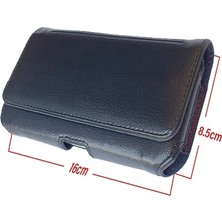 Lessa Home Tüm Cep Telefonlarıyla Uyumlu Universal Cep Telefonu Kemer Kılfı 16 cm x 8,5cm