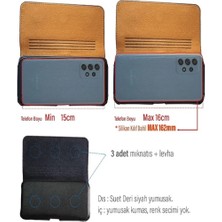 Lessa Home Tüm Cep Telefonlarıyla Uyumlu Universal Cep Telefonu Kemer Kılfı 16 cm x 8,5cm