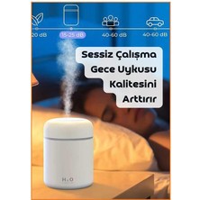 Evatoys Ultrasonik Hava Nemlendirici  + 2 Flitreli Hediyeli + 1 Koku Hediyeli Gece Lambası,koku Dağıtıcı