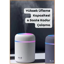Evatoys Ultrasonik Hava Nemlendirici  + 2 Flitreli Hediyeli + 1 Koku Hediyeli Gece Lambası,koku Dağıtıcı