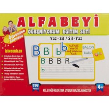 Fen Toys Alfabeyi Öğreniyorum Eğitim Seti 1 Adet Kalem ve Kartlar