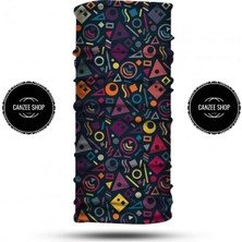 Canzee Motorcu Boyunlugu Unisex Outdoor Bandana Motosiklet Bandana Boyunluk Baff Kadın Erkek Buff