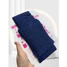 Intive Lingerie Penti Beyaz Mavi Marin Desenli 20 Den Külotlu Pamuk Ağlı Çorap-Beyaz/lacivert
