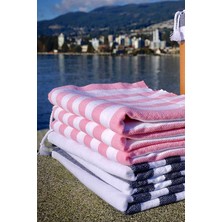 Zeynep Tekstil Stripe 75 x150 cm  Ultra Soft Plaj Havlusu